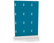 Premium lockers with twelve lockable boxes ALFORT AD 1920 x 1200 x 520